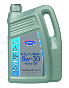 Масло моторное 5W30 COMMA 5л синтетика SYNERZ Масло моторное 5W30 COMMA 5л синтетика SYNERZ