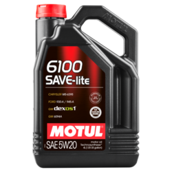 MOTUL 6100 SAVE-LITE 5W20 масло моторное, кан.4л