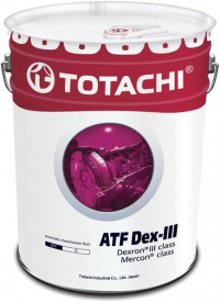 TOTACHI ATF DEX-III Жидкость для АКПП минерал. канистра 20л TOTACHI ATF DEX-III Жидкость для АКПП минерал. канистра 20л