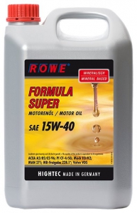 ROWE HIGHTEC FORMULA SUPER SAE 15W-40 масло моторное, кан.5л