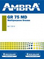 AMBRA GR 75 MD смазка многофункциональная, туба 0,4кг