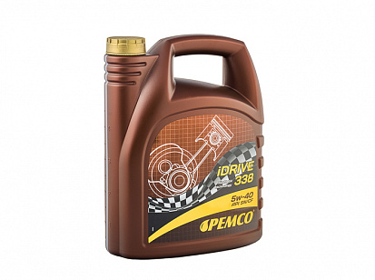 PEMCO iDRIVE 338 5W-40 масло моторное синт., канистра 4л 
