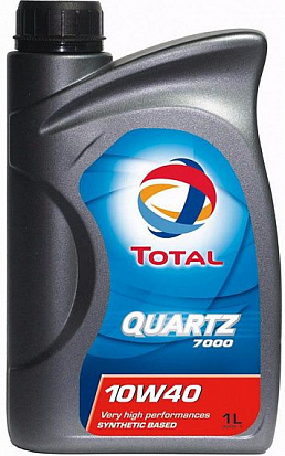 TOTAL QUARTZ  7000 10w40  1л. полусинтетика (масло моторное)