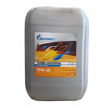 Gazpromneft Turbo Universal 15W-40 масло моторное мин., канистра 30л