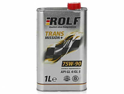 ROLF Transmission plus SAE 75W-90 API GL-4/5 масло трансмиссионное, синт., канистра 1л