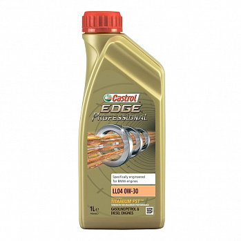 Castrol EDGE Professional LL04 0W-30 масло моторное синт., кан.1л