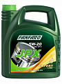 FANFARO JPX 5W20, масло моторное синт., канистра 4 литра