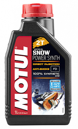 MOTUL SNOWPOWER SYNTH 2T масло моторное синт. (для 2-тактн. снегох.), кан.1л