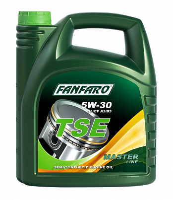 FANFARO TSE 5W30, масло моторное п/синт., канистра 4л