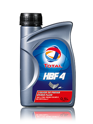 TOTAL HBF 4 жидкость тормозная синт., канистра 0,5л