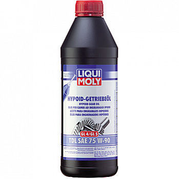 LiquiMoly Hypoid-Getriebeoil TDL (GL-4/5) 75W-90 масло трансмиссионное, п/синт., канистра 1л