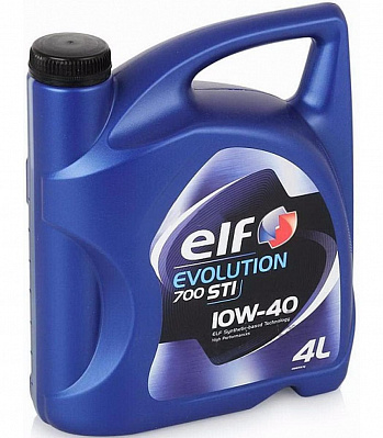 ELF EVOLUTION 700 STI 10w40 масло моторное, п/синт., канистра 4л