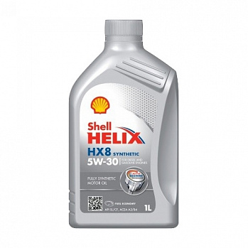 Shell Helix HX8 Synthetic 5W-30 масло моторное, кан.1л