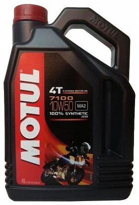 MOTUL 7100 4T 10W-50 масло моторное, кан.4л