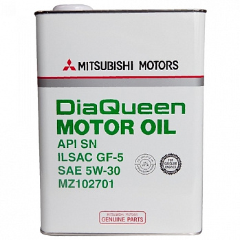 MITSUBISHI 5W30 (SN/GF-5) /в жести/ (MZ102701) (масло моторное для бенз. а/м), кан.4л