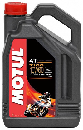 MOTUL 7100 4T 10W-60 масло моторное, кан.4л MOTUL 7100 4T 10W-60 масло моторное, кан.4л