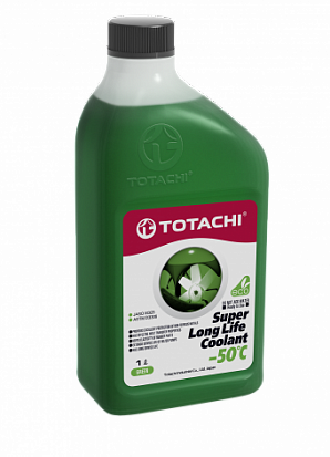 TOTACHI SUPER LONG LIFE COOLANT Green -50°C антифриз канистра 1л