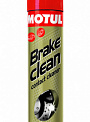 MOTUL Brake Clean Contact Cleaner (очиститель тормозов, сцеплений), аэрозоль 0,4л