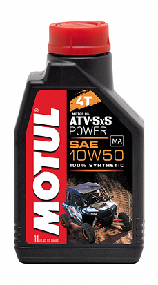 MOTUL ATV SXS POWER 4T 10W-50 масло моторное, кан.1л MOTUL ATV SXS POWER 4T 10W-50 масло моторное, кан.1л