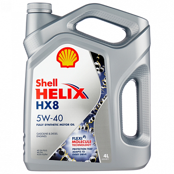 Shell Helix ECO 5w-40 масло моторное 4 л