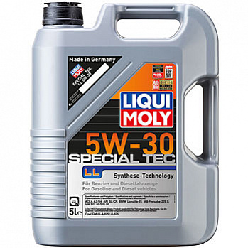 LiquiMoly Special Tec LL 5W-30 SL/CF;A3/B4 масло моторное, канистра 5л