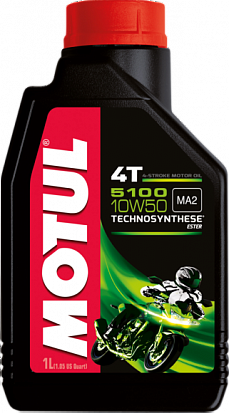 MOTUL 5100 4T 10W-50 масло моторное, кан.1л MOTUL 5100 4T 10W-50 масло моторное, кан.1л