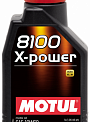 MOTUL 8100 X-POWER 10W-60 масло моторное, кан.1л