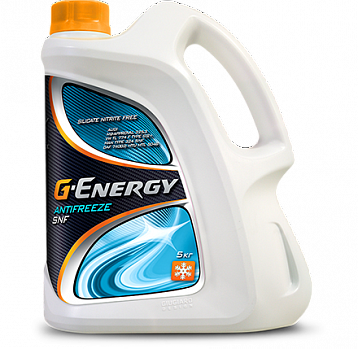 G-Energy Antifreeze SNF концентрат охлаждающей жидкости, канистра 5кг