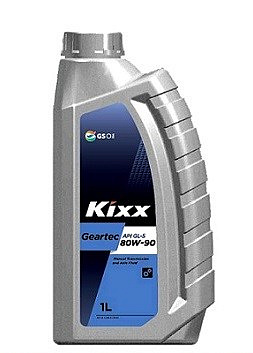 KIXX GEARTEC 80w90 GL-5 масло трансмиссионное, п/синт.,  канистра 1л