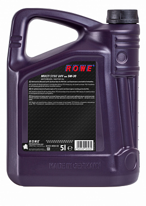 ROWE HIGHTEC MULTI SYNT DPF SAE 5W-30, масло моторное (5 л.)