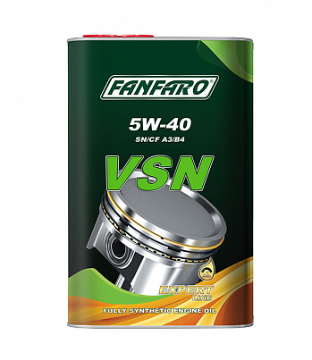 FANFARO VSN 5W40, масло моторное синт., канистра 1л