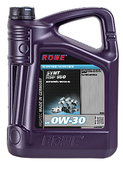 ROWE HIGHTEC SYNT RSF 950 SAE 0W-30 масло моторное, кан.5л