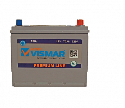 VISMAR PREMIUM ASIA 6СТ-70L (R+)-(0) 620А 260*170*225 Батарея аккумуляторная 12 В обр.п.