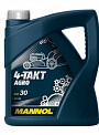 MANNOL 4-TAKT AGRO масло моторное для 4-такт. сельхоз/садовой техники, канистра 4л