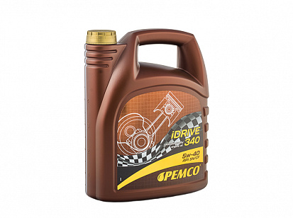 PEMCO  iDRIVE 340 SAE 5W-40 масло моторное синт., канистра 5л			