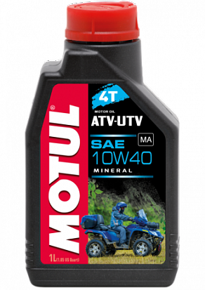 MOTUL ATV-UTV 4T 10W-40 масло моторное, кан.1л MOTUL ATV-UTV 4T 10W-40 масло моторное, кан.1л