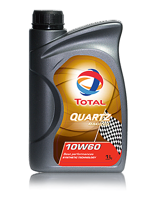 TOTAL QUARTZ RACING 10W60 масло моторное синт., канистра 1л