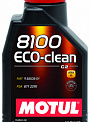 MOTUL 8100 Eco-clean 5W-30 масло моторное, кан.1л