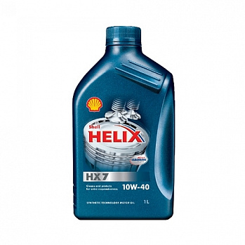 Shell Helix HX7 10W-40 масло моторное, кан.1л