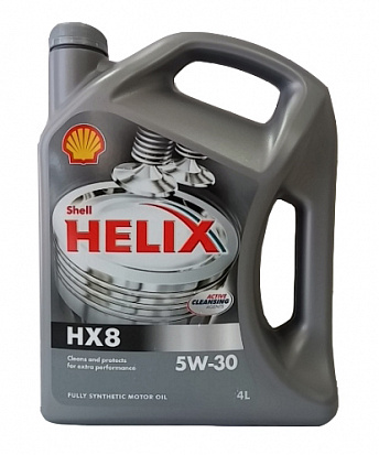 Shell Helix HX8 5W-30 каниcтра 4л масло моторное синтетическое