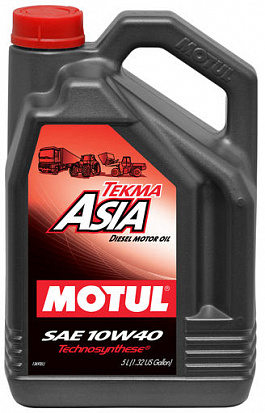 MOTUL TEKMA ASIA 10W40 масло моторное для дизельных двигателей, кан.5л