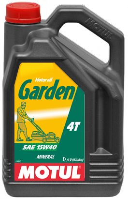 MOTUL GARDEN 4T 15W-40 масло моторное, кан.5л MOTUL GARDEN 4T 15W-40 масло моторное, кан.5л