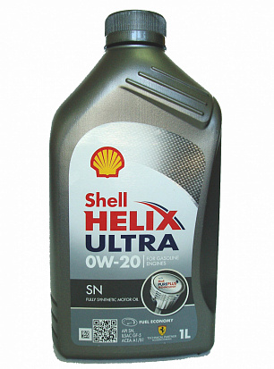 Shell Helix Ultra SN 0W-20 масло моторное, кан.1л