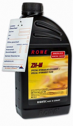 ROWE HIGHTEC ZH-M жидкость гидравлическая, кан.1л