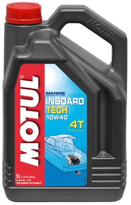MOTUL Inboard TECH 4T 10W-40 масло моторное для водной техники, кан.5л MOTUL Inboard TECH 4T 10W-40 масло моторное для водной техники, кан.5л