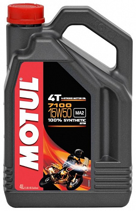 MOTUL 7100 4T 15W-50 масло моторное, кан.4л