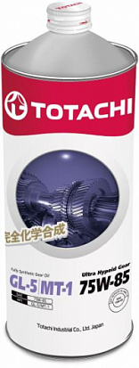 TOTACHI Ultra Hypoid Gear GL-5 Масло трансмиссионное синт. 75W85 канистра 1л