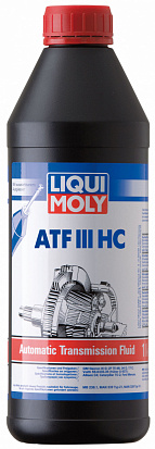 LiquiMoly ATF III HC жидкость трансмиссионная, допуск Toyota Type T, T-II, T-III, T-IV, канистра 1л 