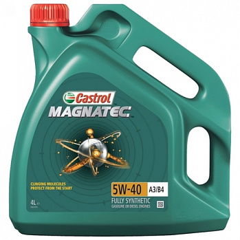 Castrol Magnatec  5W-40 A3/B4 масло моторное синтетическое, канистра 4л