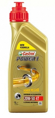 Castrol Power 1 4T 20W-50 масло моторное, кан.1л Castrol Power 1 4T 20W-50 масло моторное, кан.1л